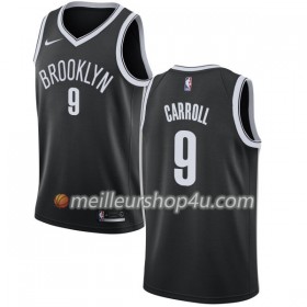 Maillot Basket Homme Brooklyn Nets DeMarre Carroll 9 Nike 2017-18 Noir Swingman